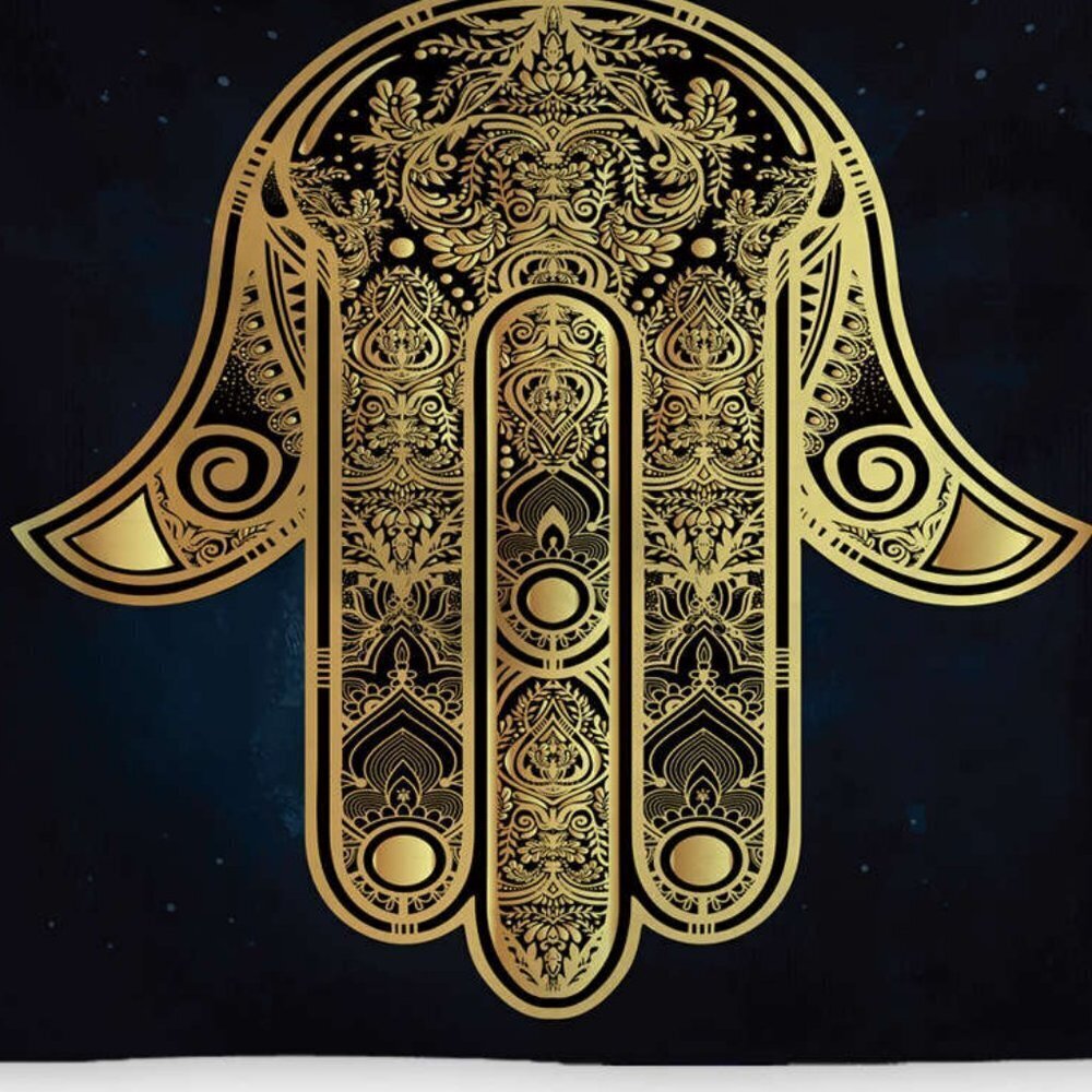 Home Decor Humsa Tapestry/Wall Hanging